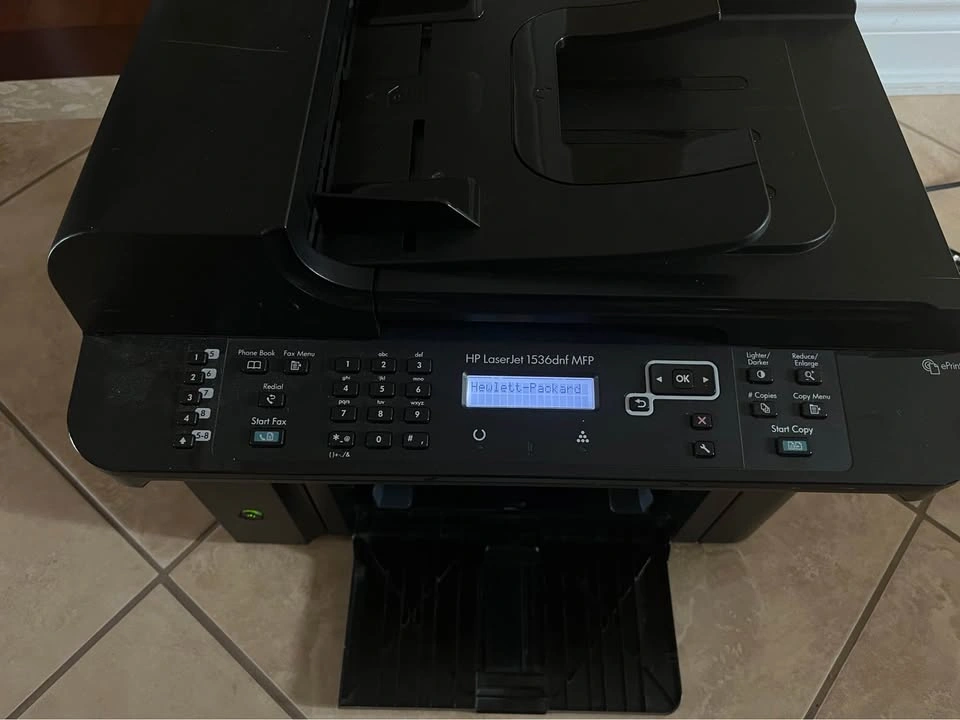 HP LaserJet M1536DNF Multifunction Monochrome Printer - photo 4