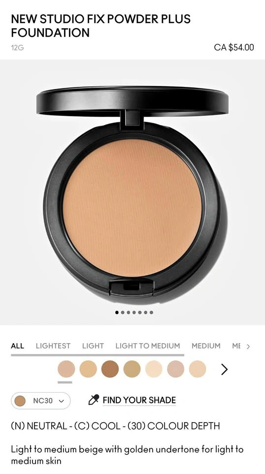 MAC New Studio Fix Powder Plus Foundation