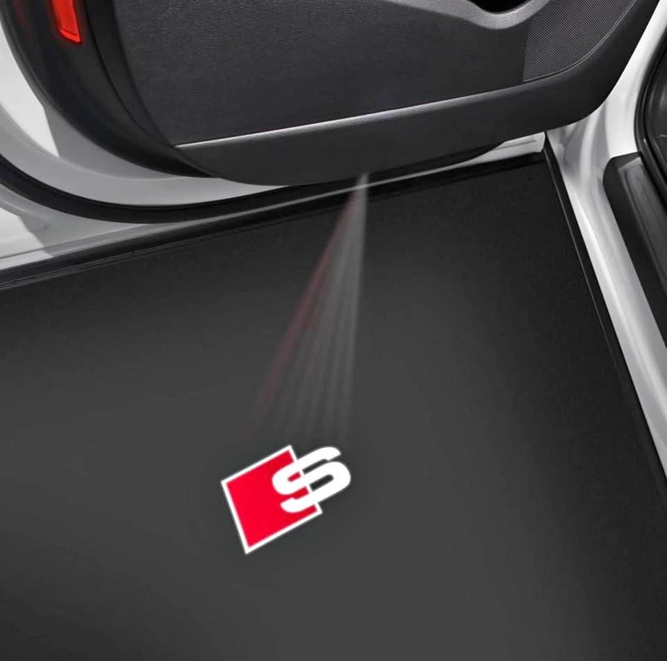 Audi Entry LED S Logo - For Vehicles With LED Entry Lights