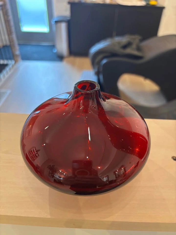 Decorative red Vases Christmas vase - photo 5
