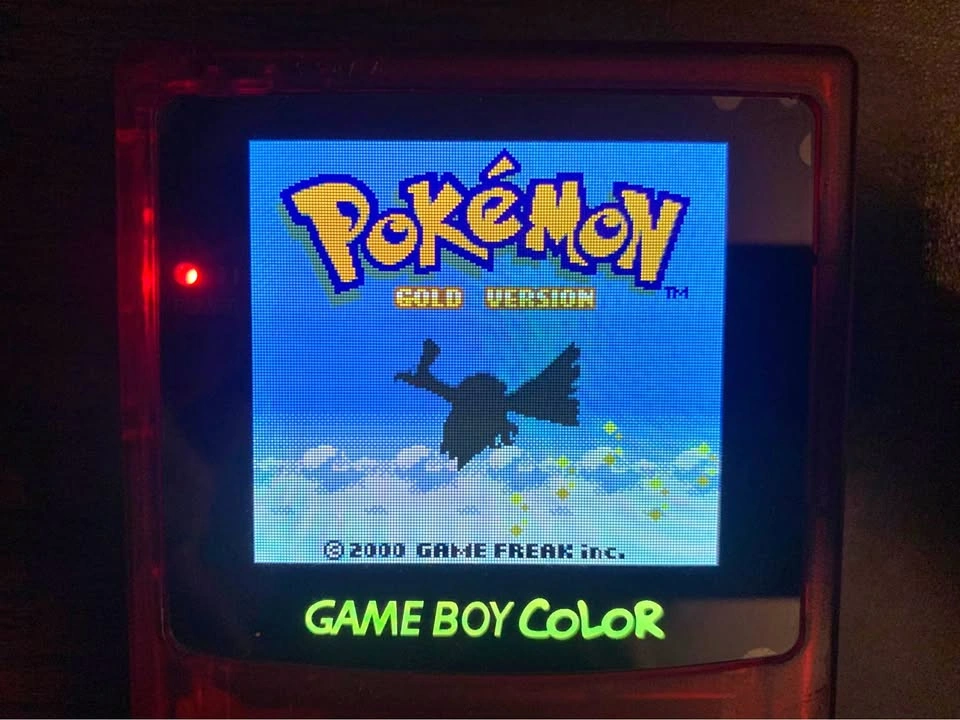 Authentic Repaired Pokemon Gold No Label