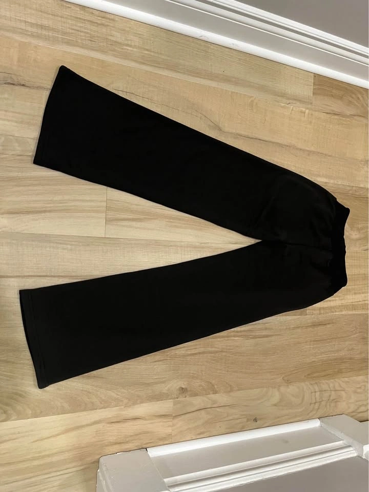 Black Flared Sweatpants - photo 5