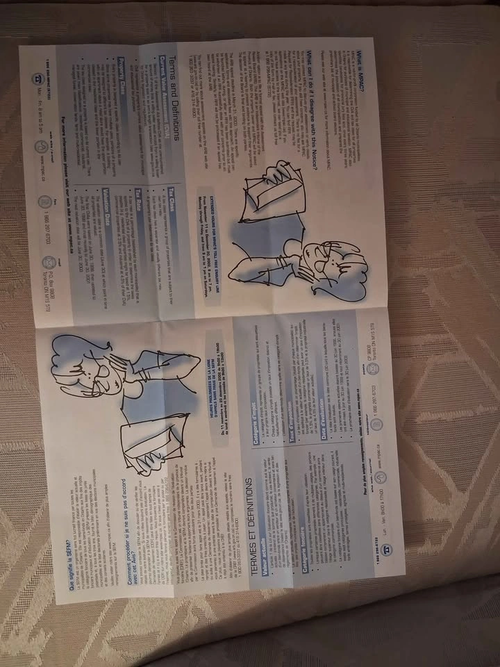 Vintage 2002 Ontario Ephemera - MPAC Property Notice Collectible - photo 2