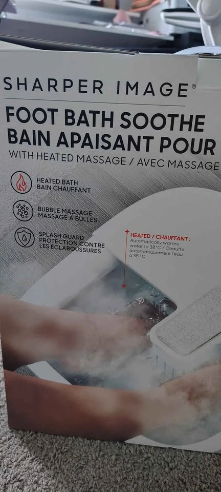 Heated Foot Spa & Bubble Massager - photo 3