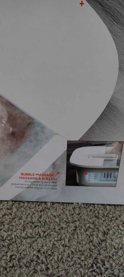 Heated Foot Spa & Bubble Massager - photo 4