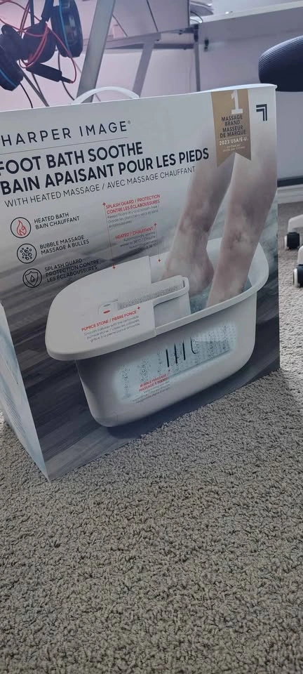 Heated Foot Spa & Bubble Massager - photo 5