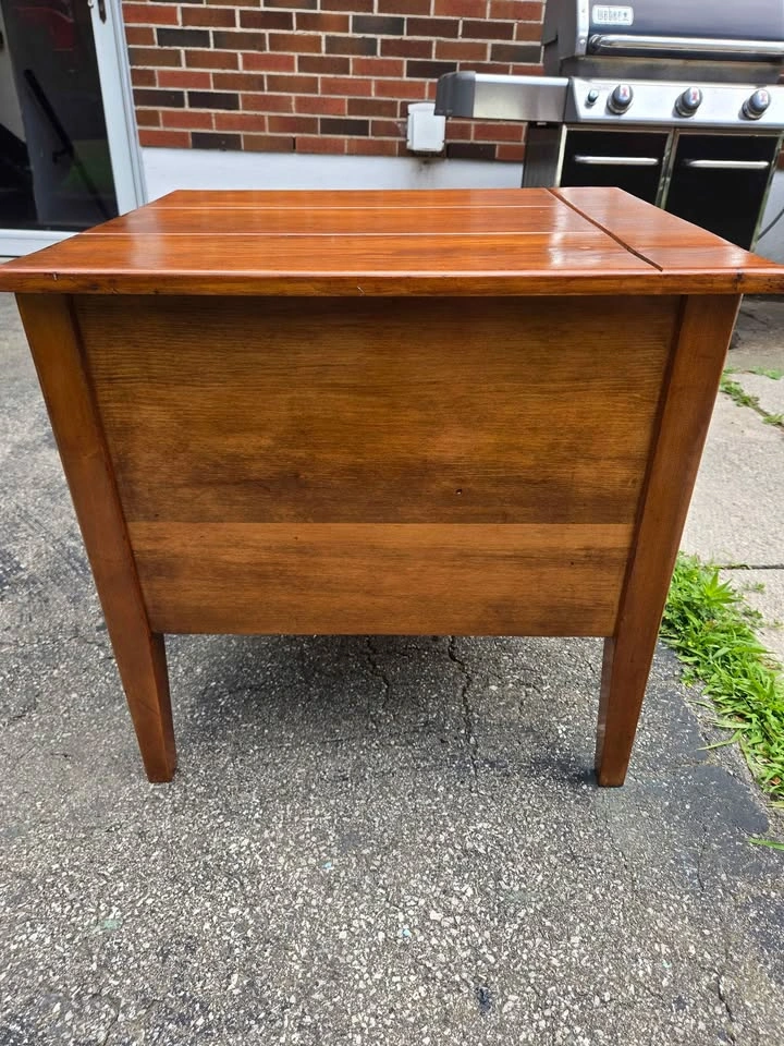 Wooden 2-Drawer Nightstand - photo 4