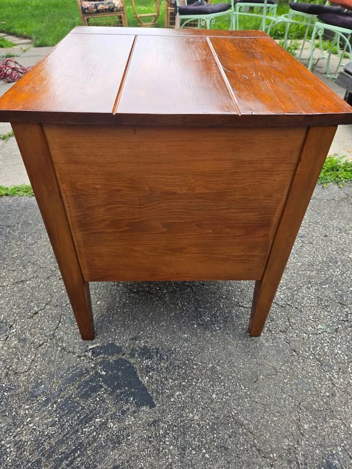 Wooden 2-Drawer Nightstand - photo 5