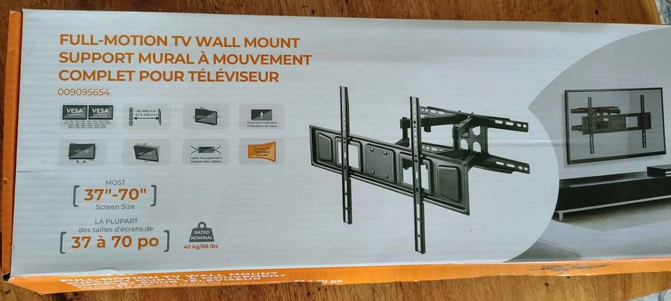 Full Motion TV Wall Mount - photo 2