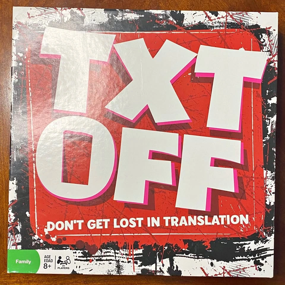 TXT OFF Board Game - Don’t Get Lost in Translation