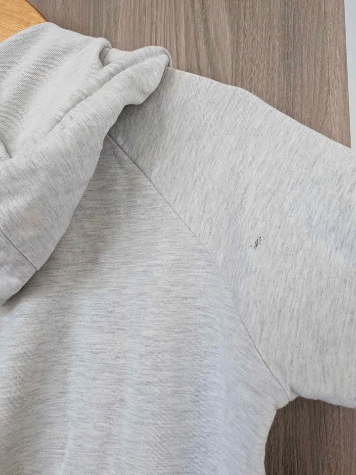 FOREVER 21 Classic Pullover Hoodie Light Grey - S/M - photo 3