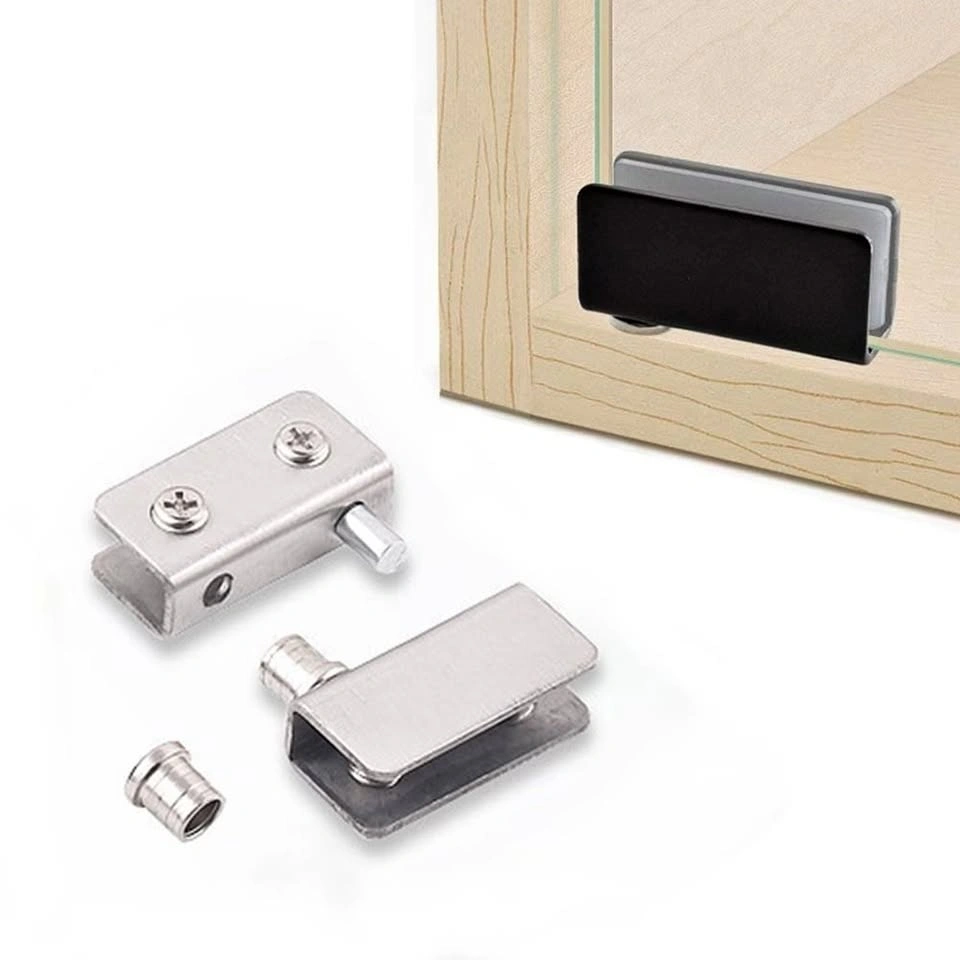 Glass door pivot hinges