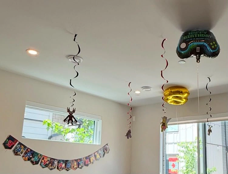 99 Nights in the Forest Birthday Party Banner and Swirls Set - photo 2