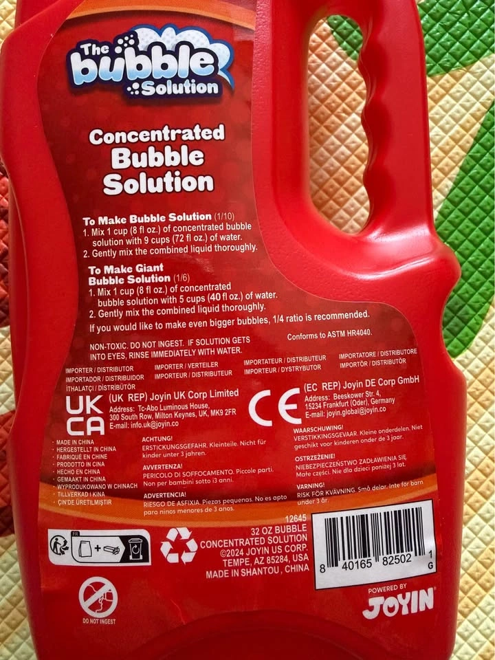 Bubble Solution (0.95L) - photo 3