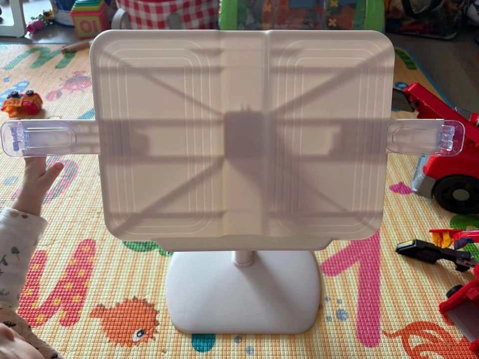 Adjustable White Book Stand - photo 2