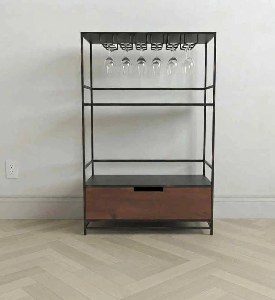 CB2 Maitre Wine Bar - Oil-rubbed Bronze