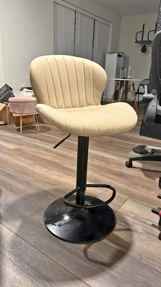 Nalupatio Modern Swivel Bar Stools - Set of 2