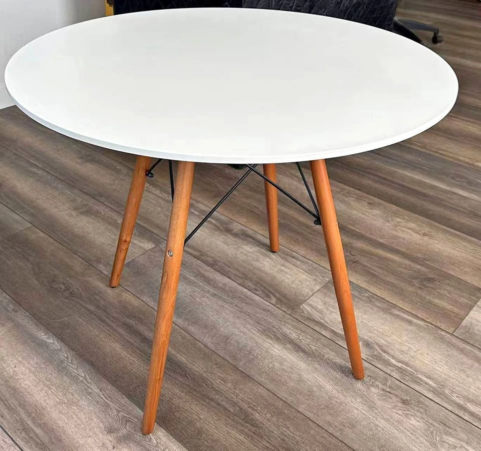 Mid-Century Modern Round Dining Table
