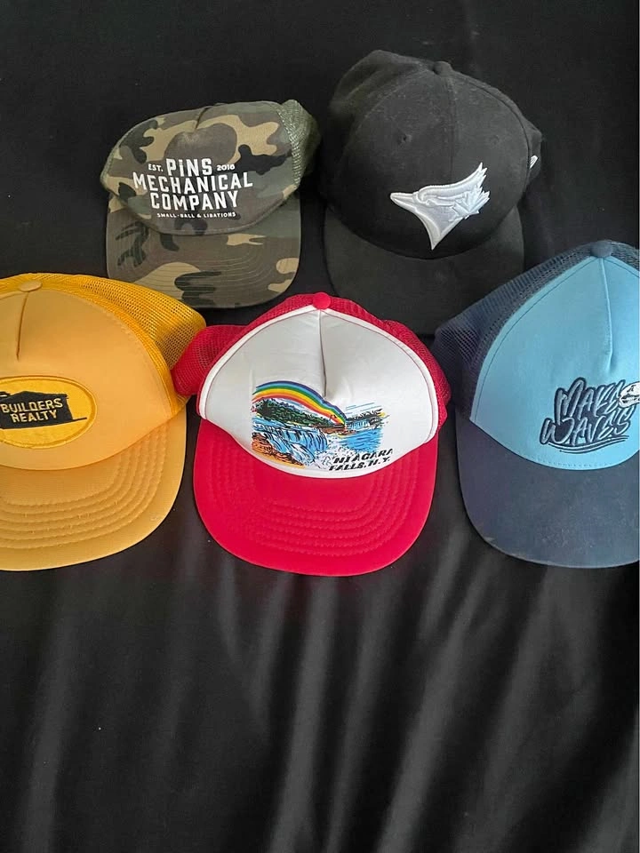 Vintage Trucker Hats Lot - 5 Hats