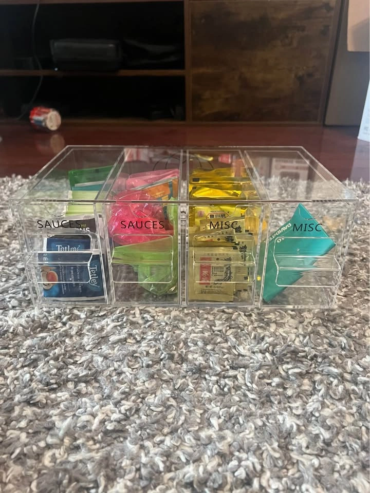 Acrylic storage container/organizer