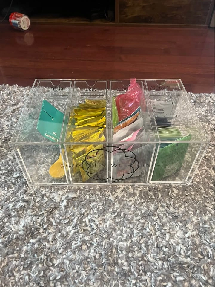 Acrylic storage container/organizer - photo 2