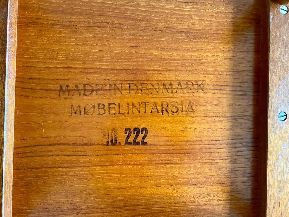 Teak mid-century modern (MCM) nesting tables - photo 3