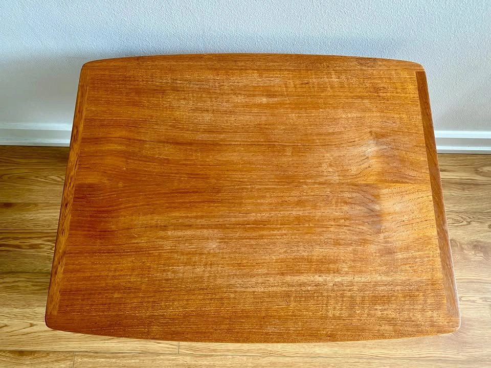 Teak mid-century modern (MCM) nesting tables - photo 5