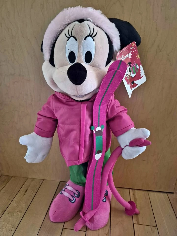 DISNEY MINNIE MOUSE HOLIDAY PLUSH