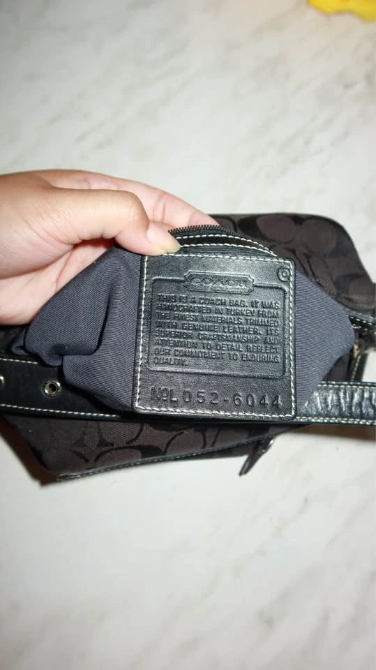 Coach Demi Bag in Jacquard Print Triple Black Color - photo 4