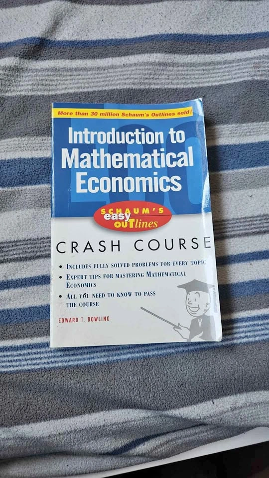 Introduction to mathematical economics crash course
