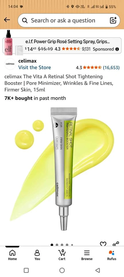 celimax The Vita A Retinal Shot Tightening Booster