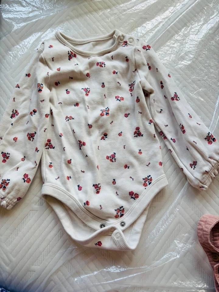 M&S 3-Piece Baby Girl Outfit Set, Size 18-24 Months - photo 2