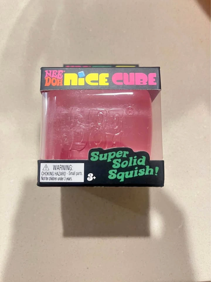 Pink needoh nice cube