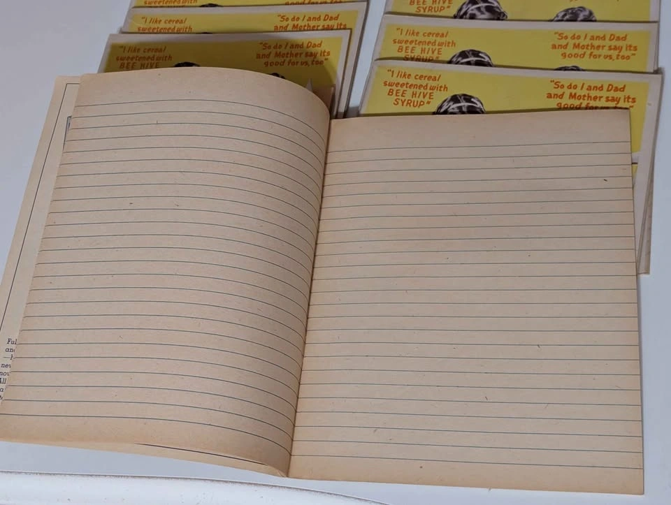 Vintage Bee Hive Corn Syrup & Durham Corn Starch Notebooks - photo 3