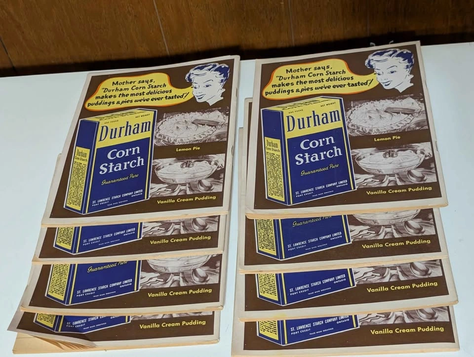Vintage Bee Hive Corn Syrup & Durham Corn Starch Notebooks - photo 4