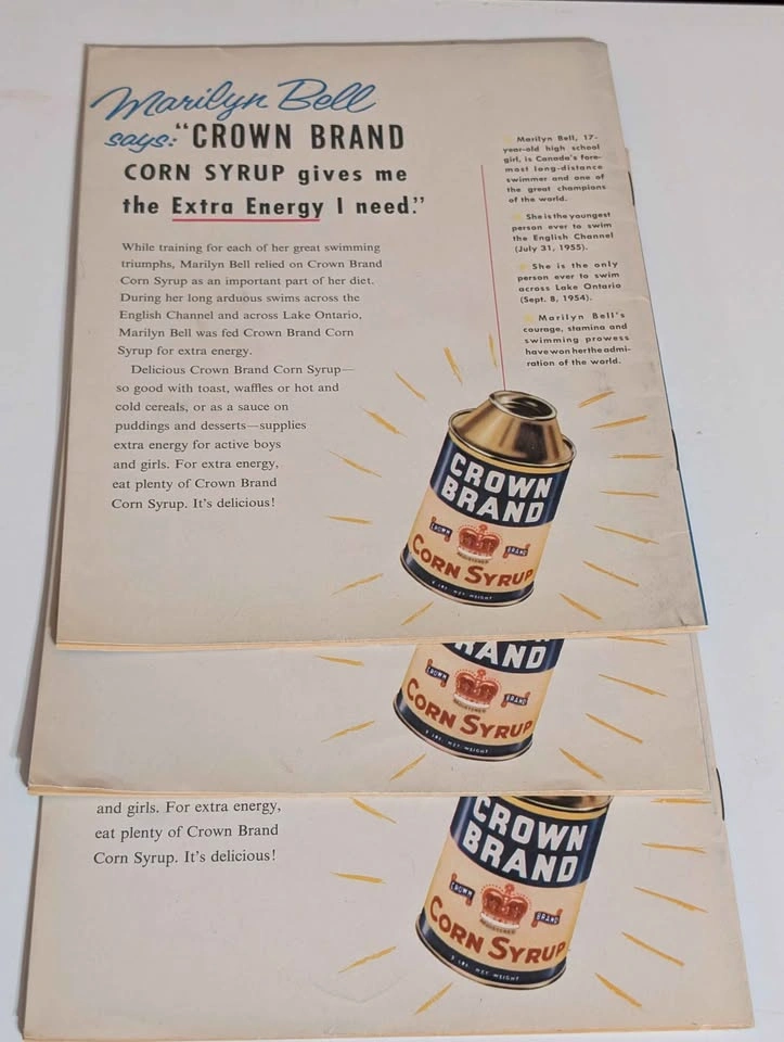 Vintage Marilyn Bell Crown Brand Corn Syrup Notebooks - Set of 3 - photo 3