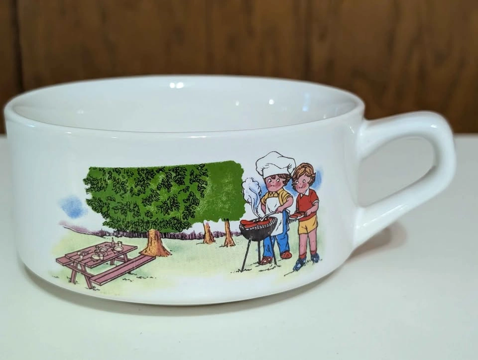 Set of 4 Vintage Ceramic Campbell's Soup Mugs - photo 5