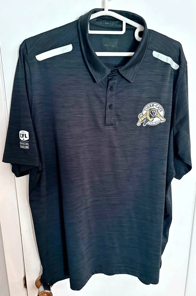 New Era Hamilton Tiger-Cats CFL Sideline Polo - 2XL