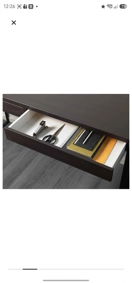 IKEA MICKE Desk Black-Brown - photo 4