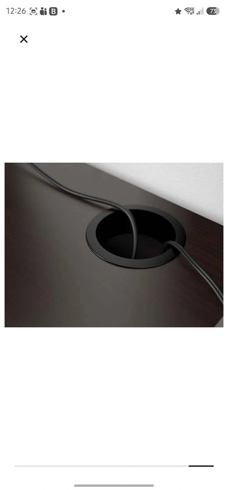 IKEA MICKE Desk Black-Brown - photo 5