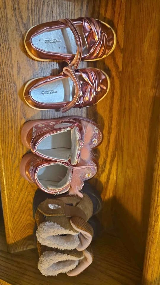 Barely used Toddler Girl Shoe Bundle (Size 4-7)