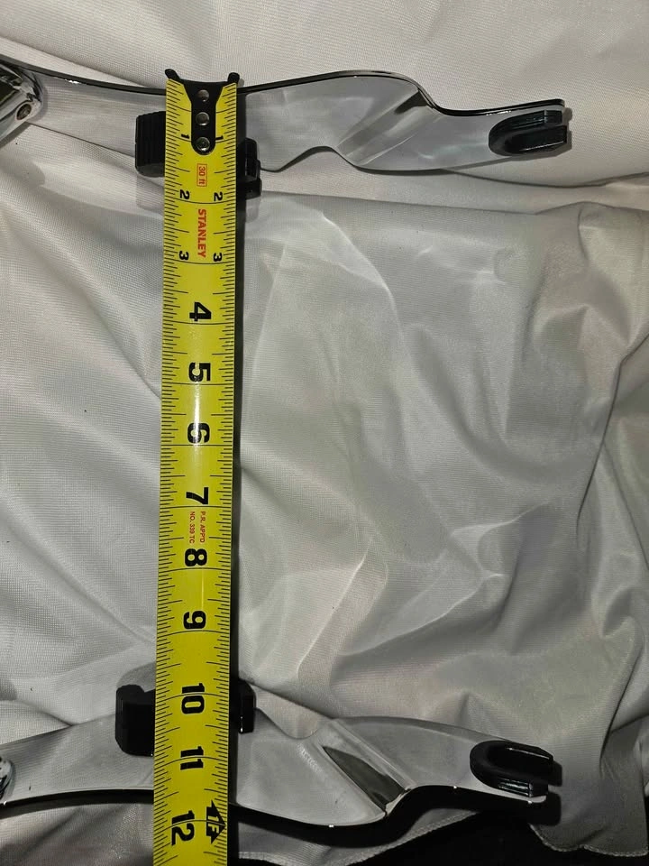 Passenger Sissy Bar – Chrome – Excellent Condition - photo 5
