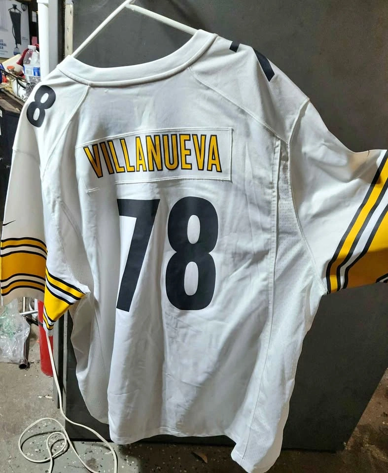 Men's Pittsburgh Steelers Alejandro Villanueva Jersey