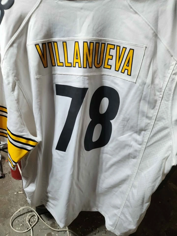 Men's Pittsburgh Steelers Alejandro Villanueva Jersey - photo 3