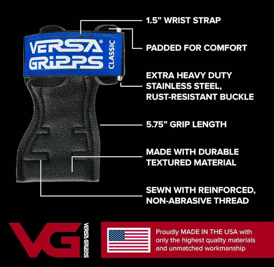 New Versa Gripps Classic Weightlifting Straps size small 15-18cm - photo 4