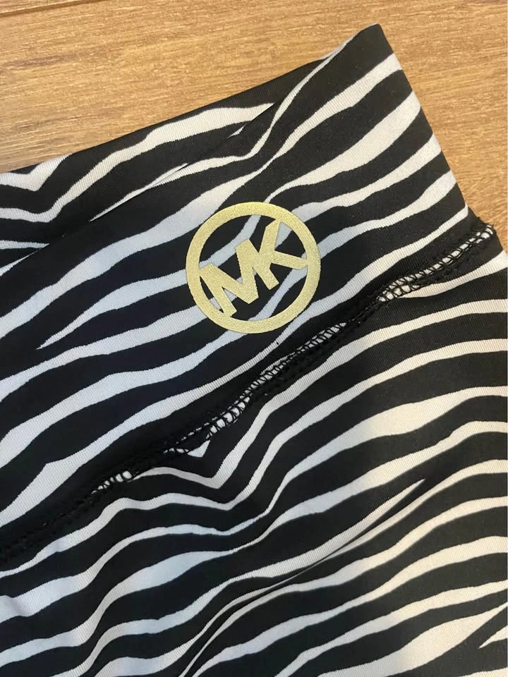 Like New Michael Kors Zebra Print Leggings S - photo 2