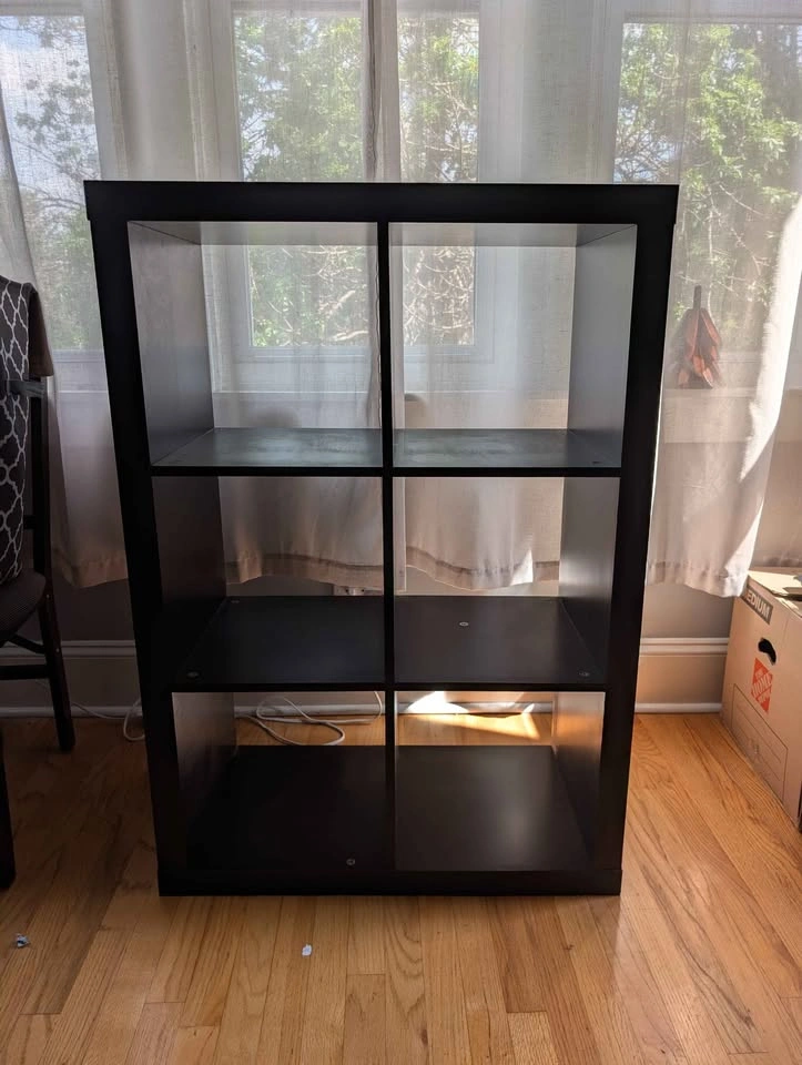 6-Cube Storage Organizer with 6 Fabric Storage Bins - photo 3