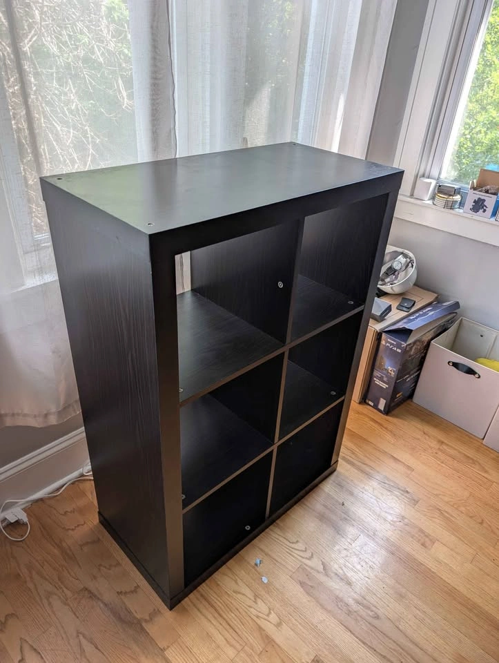 6-Cube Storage Organizer with 6 Fabric Storage Bins - photo 4