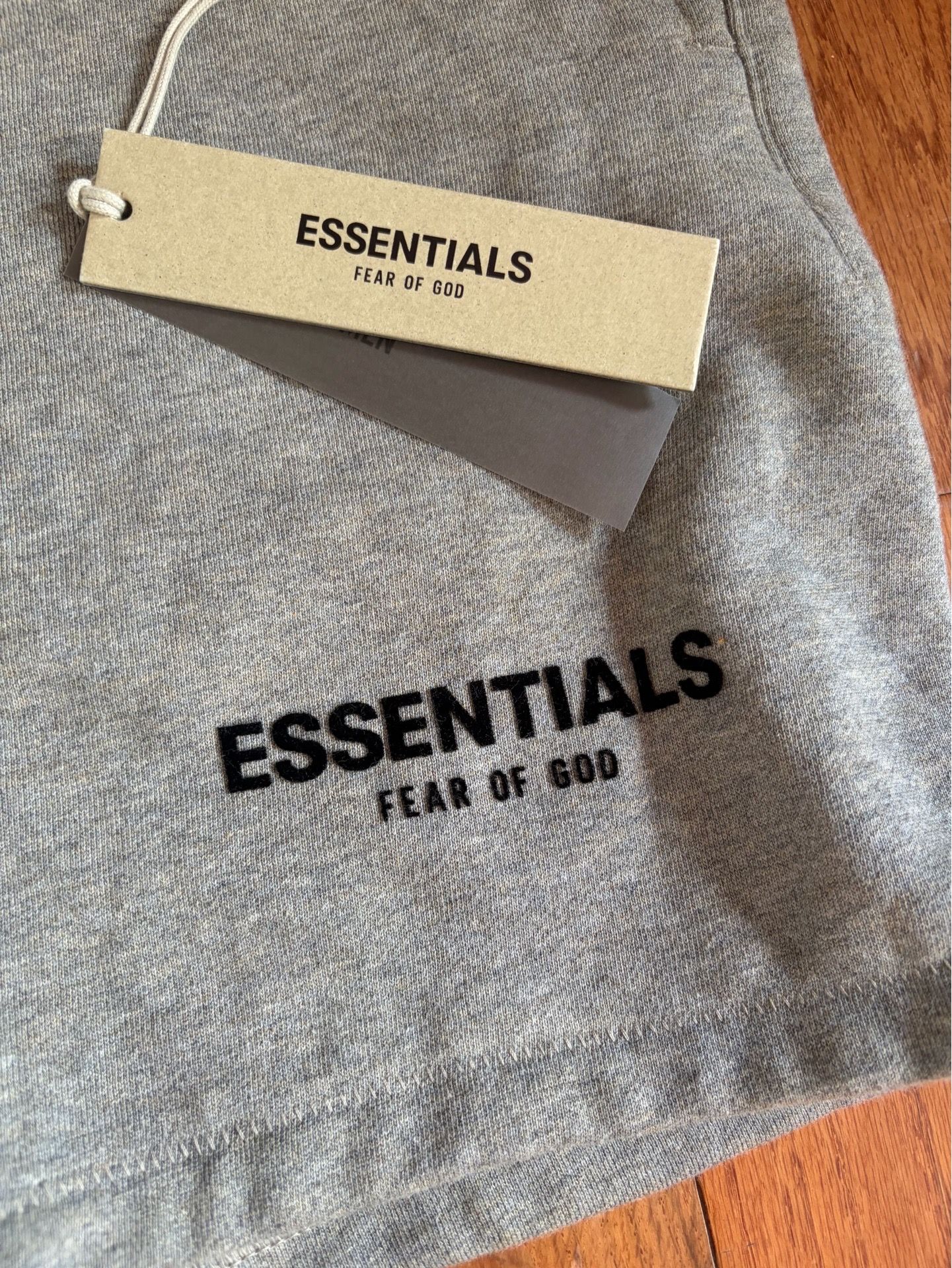 Fear of God Essentials Sweatshorts 'Dark Oatmeal' - photo 3