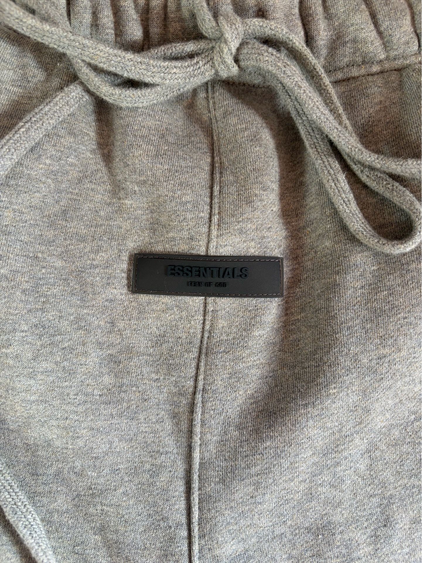 Fear of God Essentials Sweatshorts 'Dark Oatmeal' - photo 4